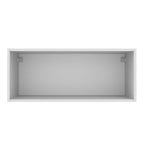 Armário Aéreo 80 cm 1 Porta Basculante Branco/Crema Agata Madesa