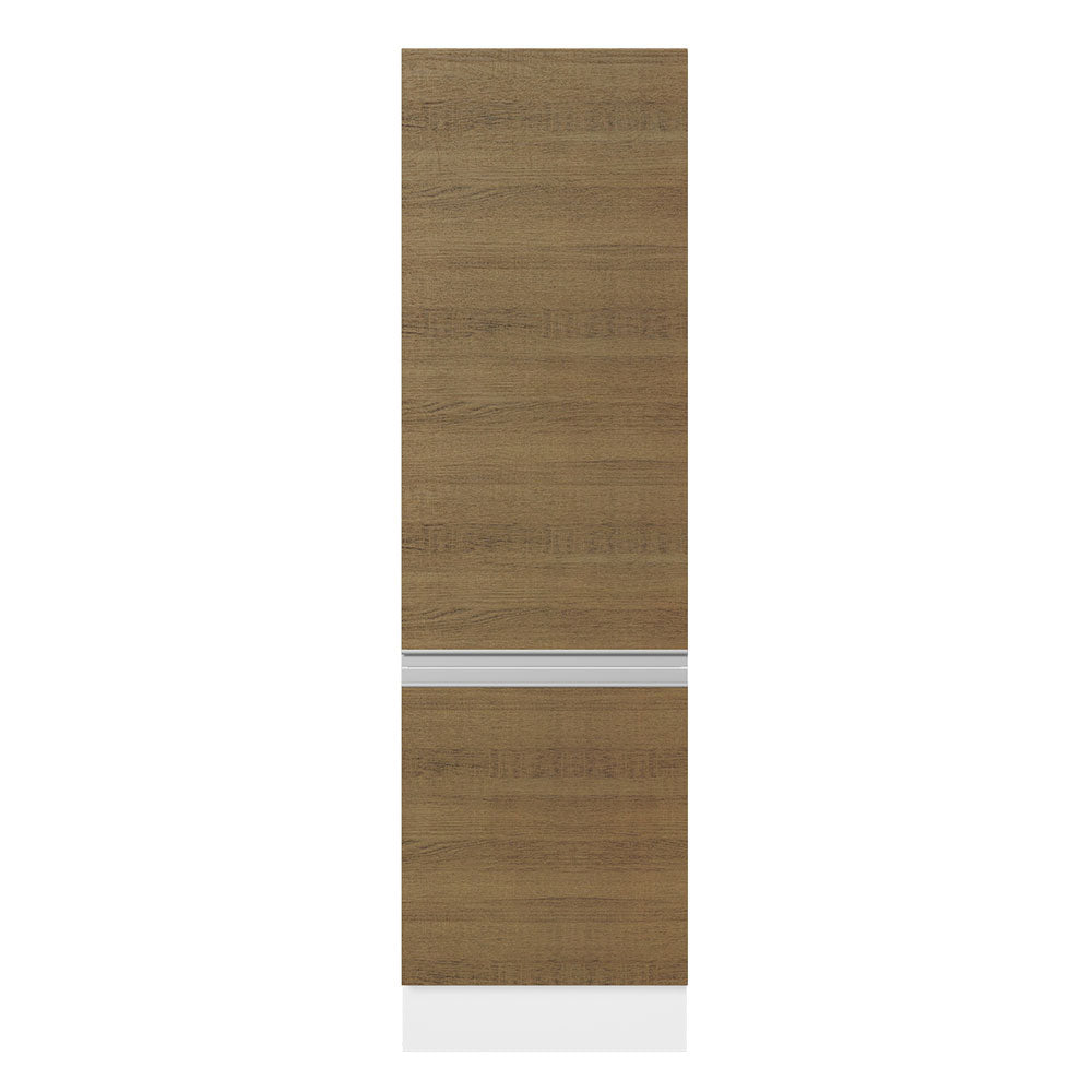 Paneleiro Madesa Acordes 100% MDF 60 cm 2 Portas Branco/Rustic