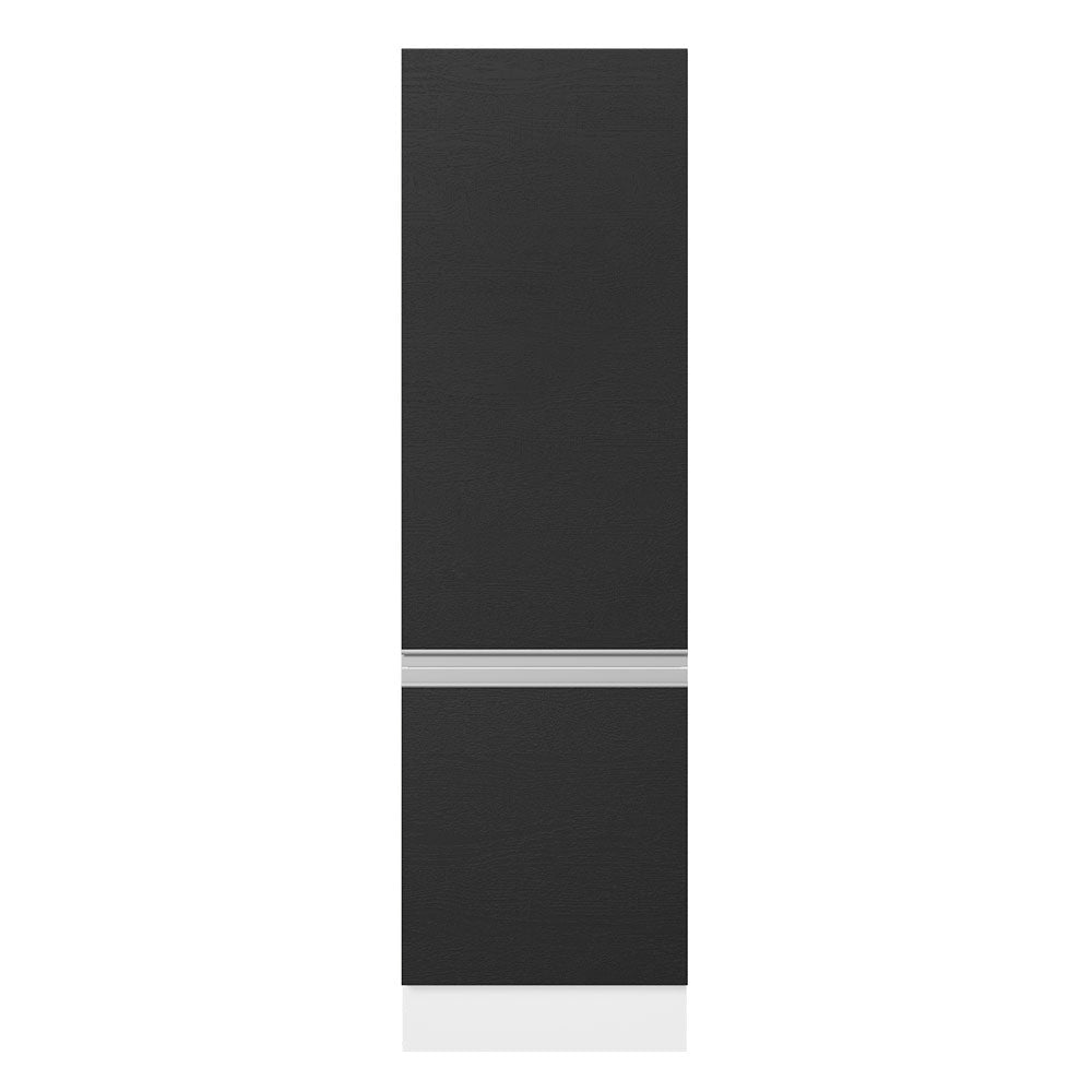 Paneleiro 100% MDF 60 cm 2 Portas Branco/Preto Acordes Madesa