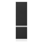 Paneleiro 100% MDF 60 cm 2 Portas Branco/Preto Acordes Madesa