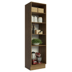 Paneleiro 60 cm com Nichos Abertos para Cozinha Madesa Glamy, Agata, Stella Rustic