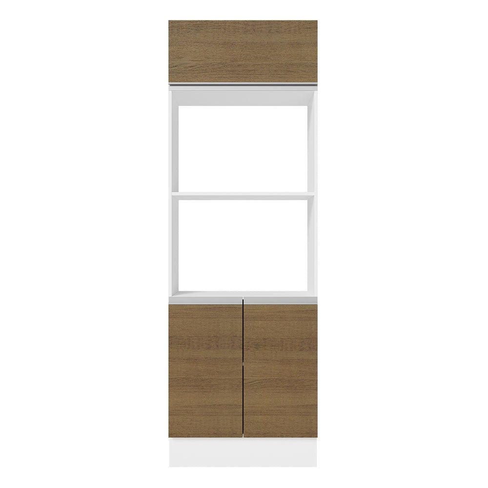 Torre Quente Para 2 Fornos Madesa Acordes 100% MDF Branco/Rustic