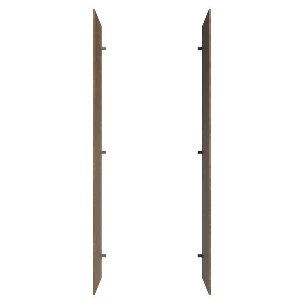 Painel Fechamento Lateral para Cozinha 225 x 60cm Rustic Madesa