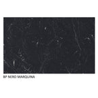 Tampo Madesa 100% MDF para Balcão de Pia 120 cm Nero Marquina
