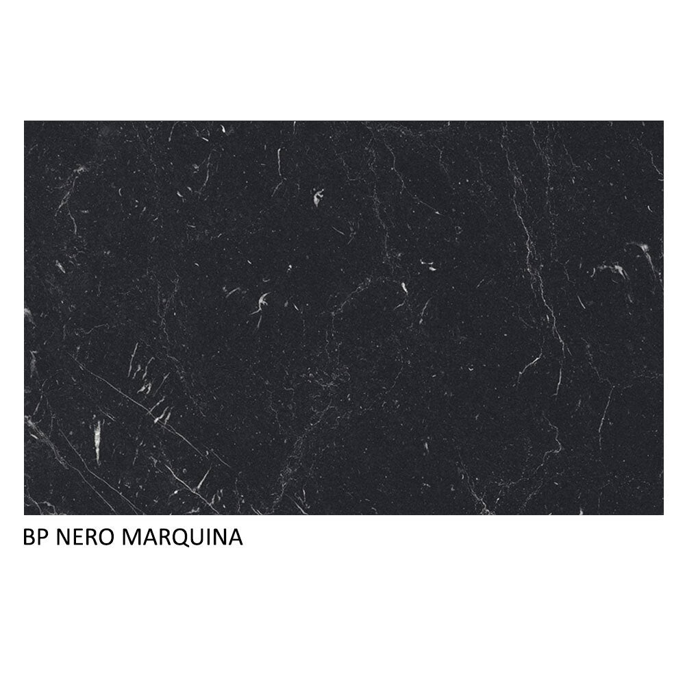 Tampo Madesa 100% MDF para Balcão de Pia 120 cm Nero Marquina