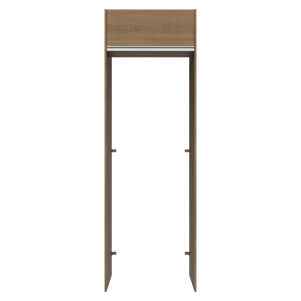 Porta-Geladeira 73 cm 1 Porta Basculante Rustic Glamy Madesa
