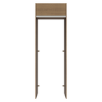 Porta-Geladeira 73 cm 1 Porta Basculante Rustic Glamy Madesa