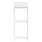 Porta-Geladeira Madesa Glamy 1 Porta Basculante Branco