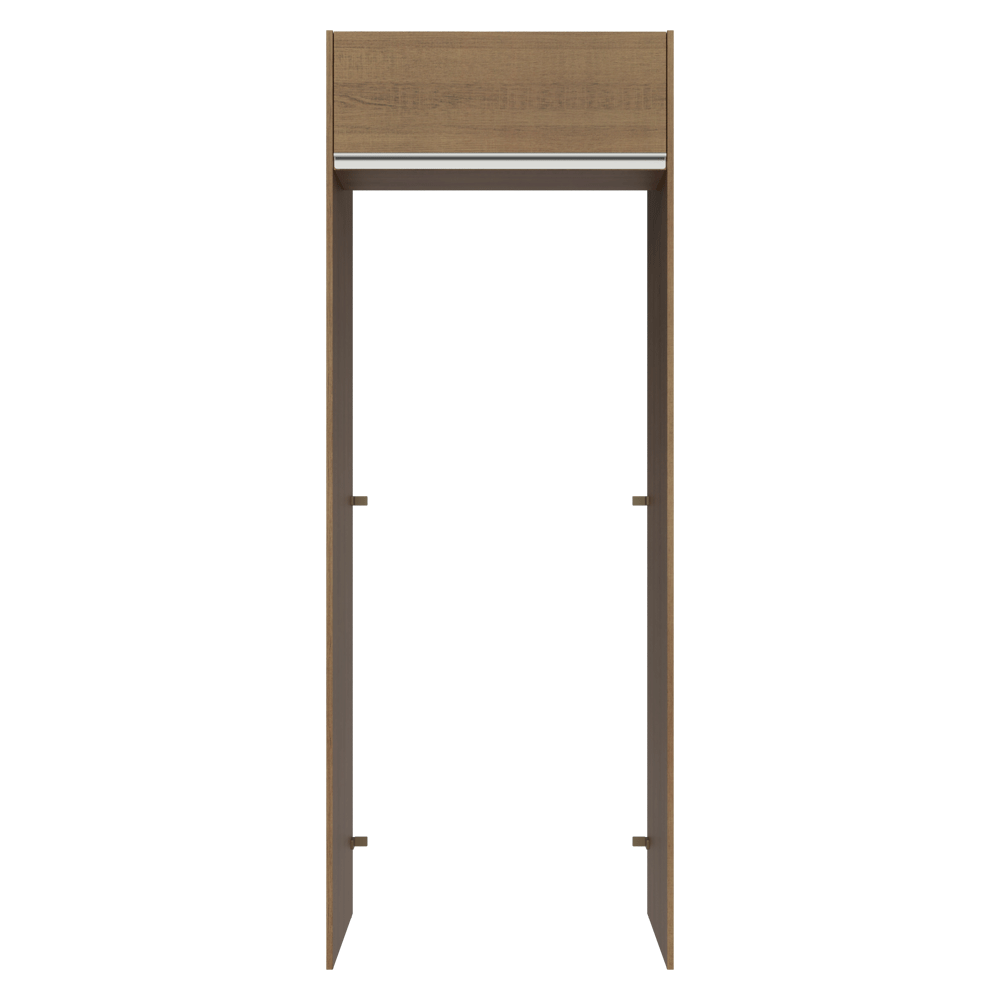 Porta-Geladeira 83 cm 1 Porta Basculante Rustic Glamy Madesa