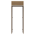 Porta-Geladeira 83 cm 1 Porta Basculante Rustic Glamy Madesa