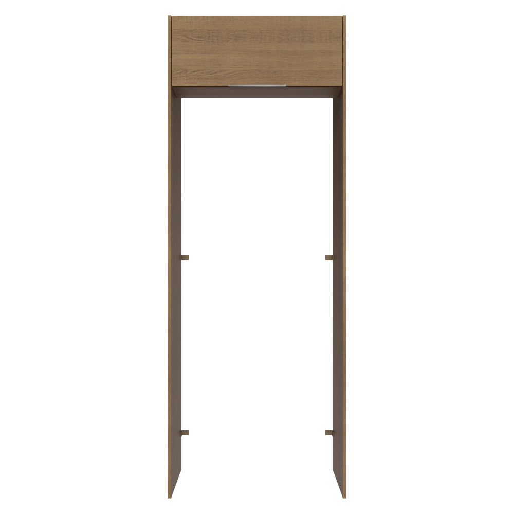 Porta-Geladeira 83 cm 1 Porta Basculante Rustic Stella Madesa
