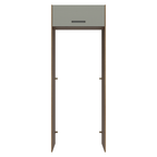 Porta-Geladeira 83 cm 1 Porta Basculante Rustic/Cinza Agata Madesa
