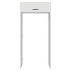 Porta-Geladeira 103 cm 1 Porta Basculante Branco Agata Madesa