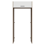 Porta-Geladeira 103 cm 1 Porta Basculante Rustic/Branco Agata Madesa