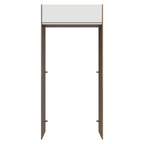 Porta-Geladeira 103 cm 1 Porta Basculante Rustic/Branco Glamy Madesa