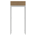 Porta-Geladeira 103 cm 1 Porta Basculante Branco/Rustic Glamy Madesa