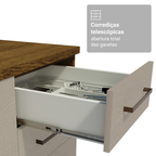 Armário de Cozinha Completa 270 cm Rustic/Crema Agata Madesa 12