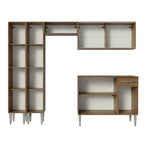 Armário de Cozinha Completa 229cm Rustic Emilly Madesa 06