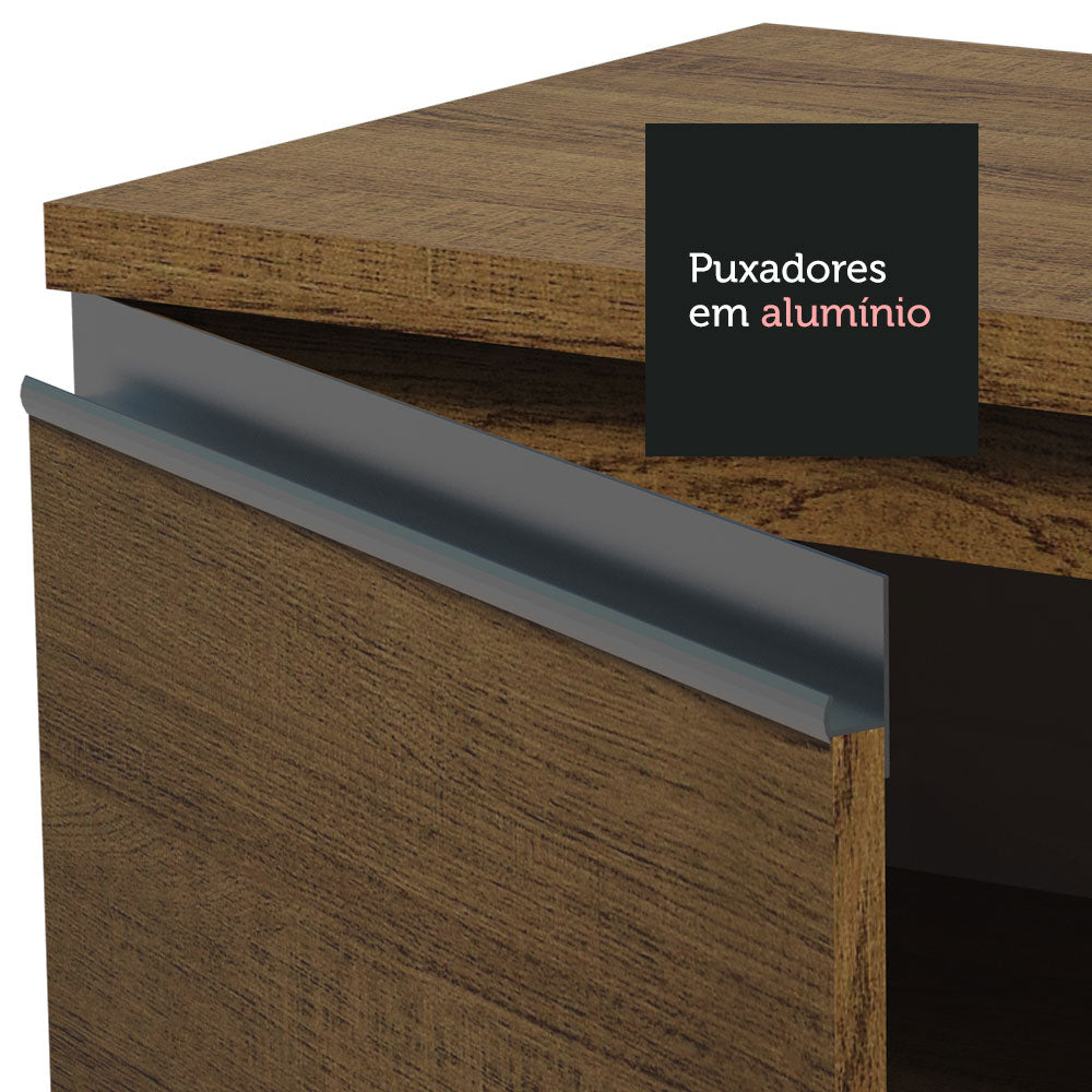 Armário de Cozinha Completa 220cm Rustic Parma Madesa 03