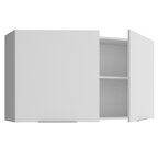 Armário Aéreo para Quarto 120 cm 2 Portas Branco Neo Madesa