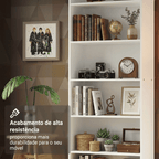 Kit Madesa com 2 Estantes Livreiro 6908 Branco