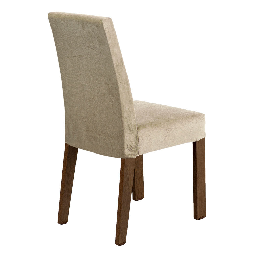 Conjunto Sala de Jantar Mesa Tampo de Madeira 2 Cadeiras Rustic/Imperial Lídia Madesa