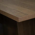 Conjunto Sala de Jantar Mesa Tampo de Madeira 6 Cadeiras Rustic/Crema/Bege Beverly Madesa