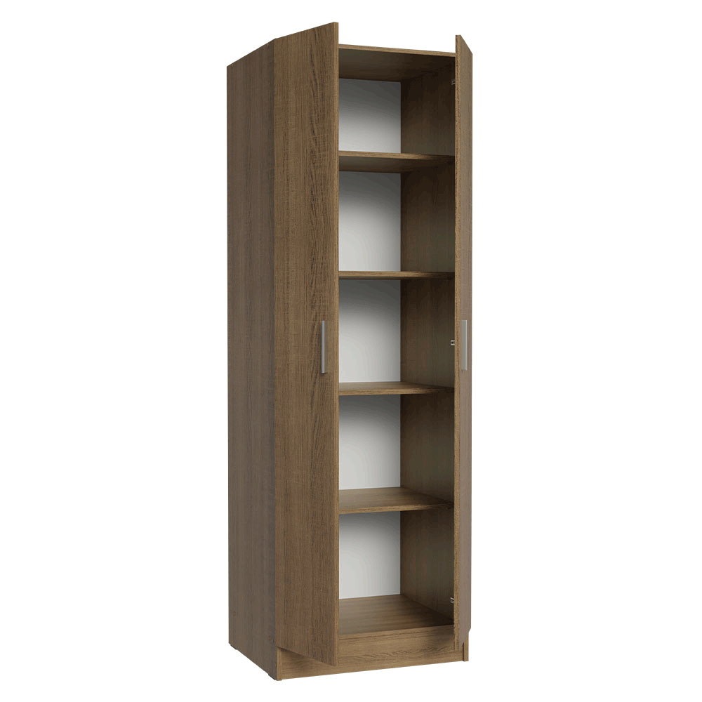 Armário Organizador com Sapateira Madesa 1650 com 2 Portas 4 Prateleiras Rustic PO