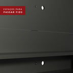 Painel para TV até 60 Polegadas Madesa Alfa Preto
