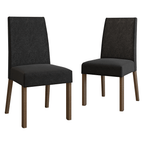 Kit 2 Cadeiras de Jantar 4255 Rustic/Oxford Madesa