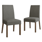 Kit 2 Cadeiras de Jantar 4255 Rustic/Silver Madesa