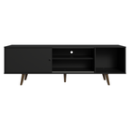 Rack Madesa Dubai para TV até 65 Polegadas com Pés Preto/Rustic 8N5Z