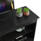 Rack para TV até 80 Polegadas Madesa 6928 com 6 Nichos Preto PO