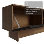 Rack para TV até 80 Polegadas 218 cm 2 Portas Rustic/Preto Vik Madesa