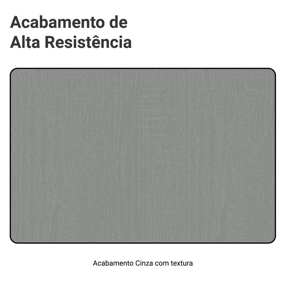 Rack para TV até 65 Polegadas Madesa 6992 com 4 Nichos Cinza PO