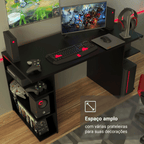 Mesa para Computador Gamer Madesa 9409 Preto