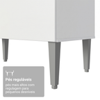 Armário de Cozinha Compacta 120cm Branco Life Madesa