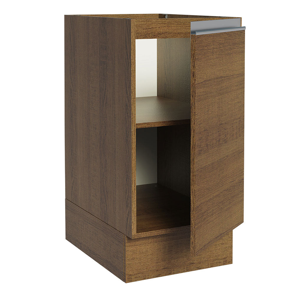 Balcão Cozinha 35 x 60 cm 1 Porta (Sem Tampo) Rustic Glamy Madesa