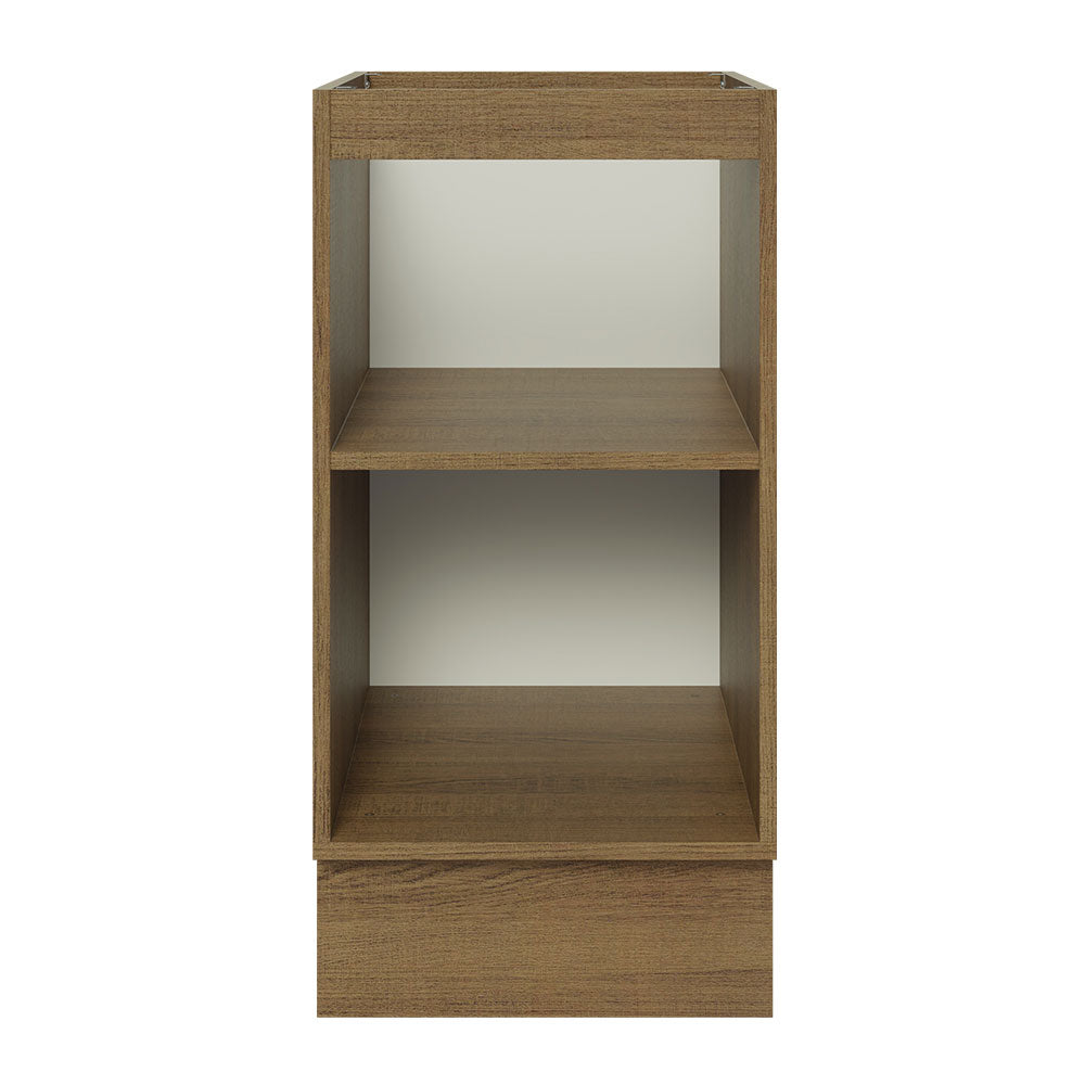 Balcão Cozinha 40 x 60 cm 1 Porta (Sem Tampo) Rustic/Branco Stella Madesa