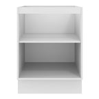 Balcão 60 x 60 cm 1 Porta (Sem Tampo) Branco/Crema Agata Madesa