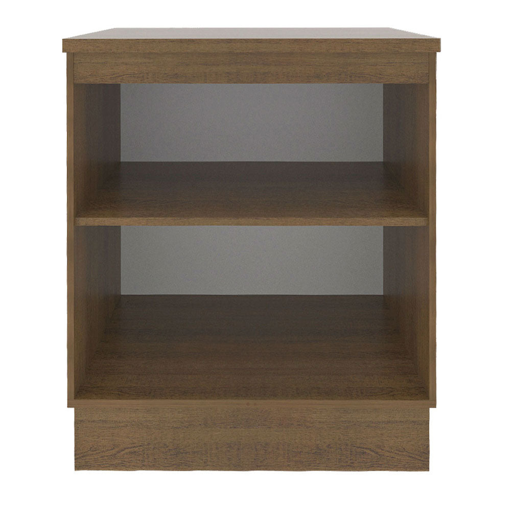 Balcão 70 x 60 cm 2 Portas (Com Tampo) Rustic Stella Madesa
