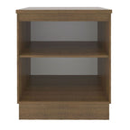 Balcão 70 x 60 cm 2 Portas (Com Tampo) Rustic/Branco Stella Madesa