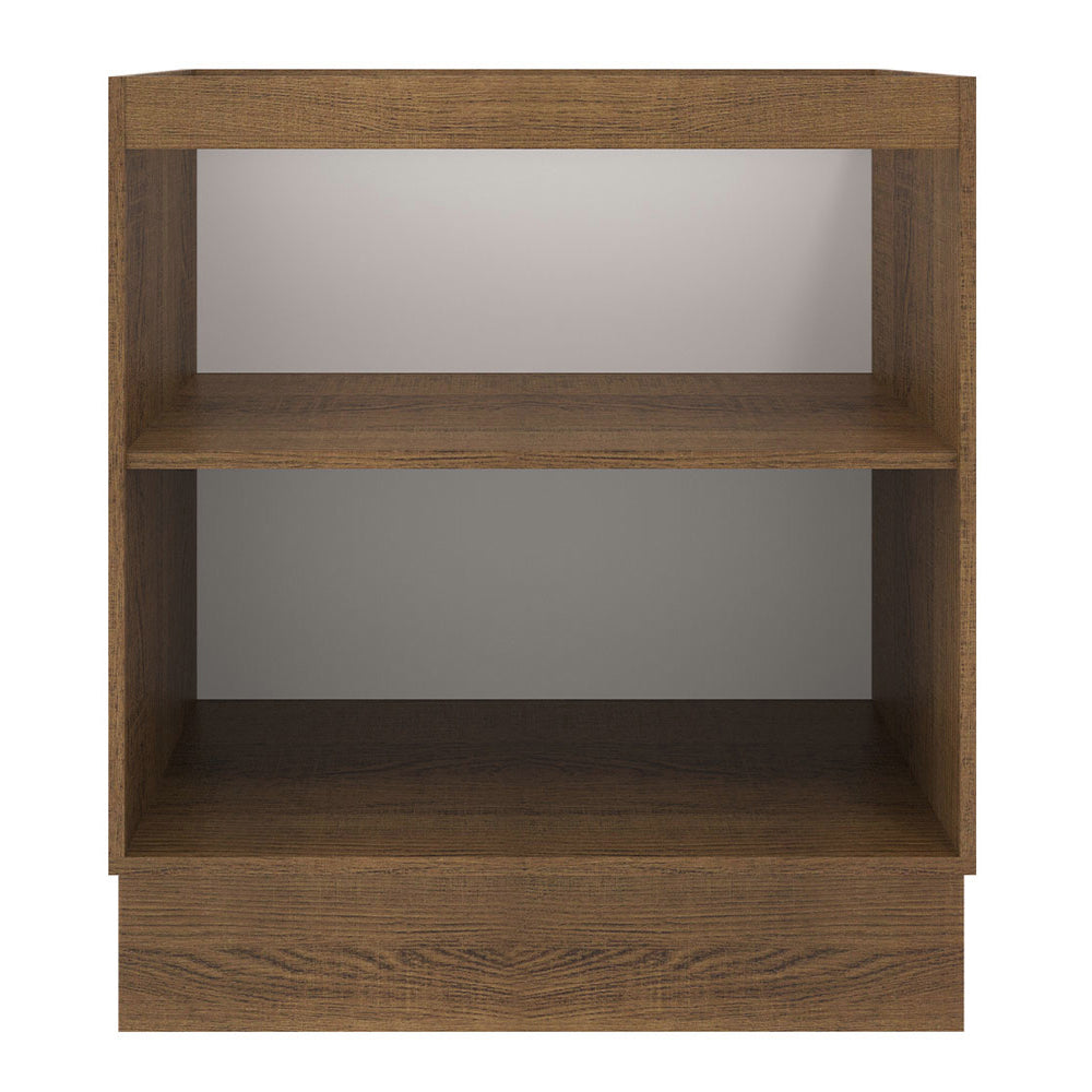 Balcão de Cozinha 70 x 60 cm 2 Portas (Sem Tampo) Rustic/Crema Agata Madesa