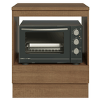 Balcão para Forno/Micro-ondas 70 x 60 cm 1 Gaveta (Com Tampo) Rustic Madesa