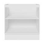 Balcão Cozinha 80 x 60 cm 2 Portas (Sem Tampo) Branco Stella Madesa