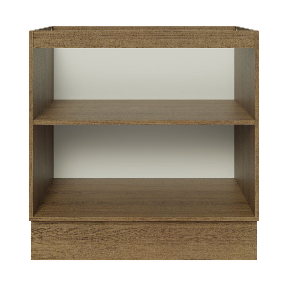 Balcão Cozinha 80 x 60 cm 2 Portas (Sem Tampo) Rustic Stella Madesa