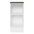 Balcão 100% MDF 35 cm 1 Porta Branco/Rustic Acordes Madesa