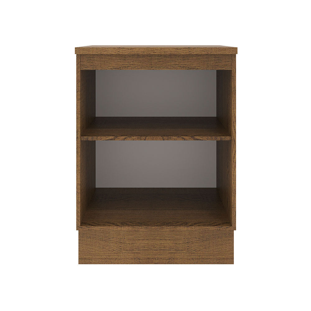 Balcão Madesa Agata 60 cm 1 Porta Rustic/Branco