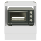 Balcão para Forno/Micro-ondas 70 cm 1 Gaveta (Sem Tampo) Branco Madesa