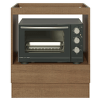 Balcão para Forno/Micro-ondas 70 cm 1 Gaveta (Sem Tampo) Rustic Madesa